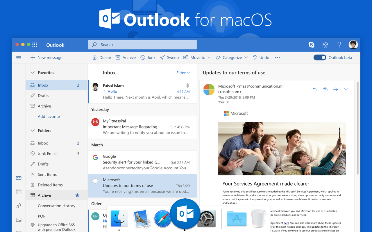 microsoft outlook for mac 2016 download updates